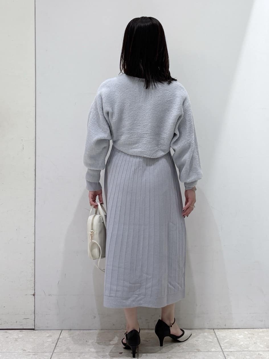 mameさんの「OPAQUE.CLIP｜KAWADAダウンドロストミドルコート【撥水／洗濯機OK／2WAY／静電気防止裏地】《XS～3L》」を使ったコーディネート