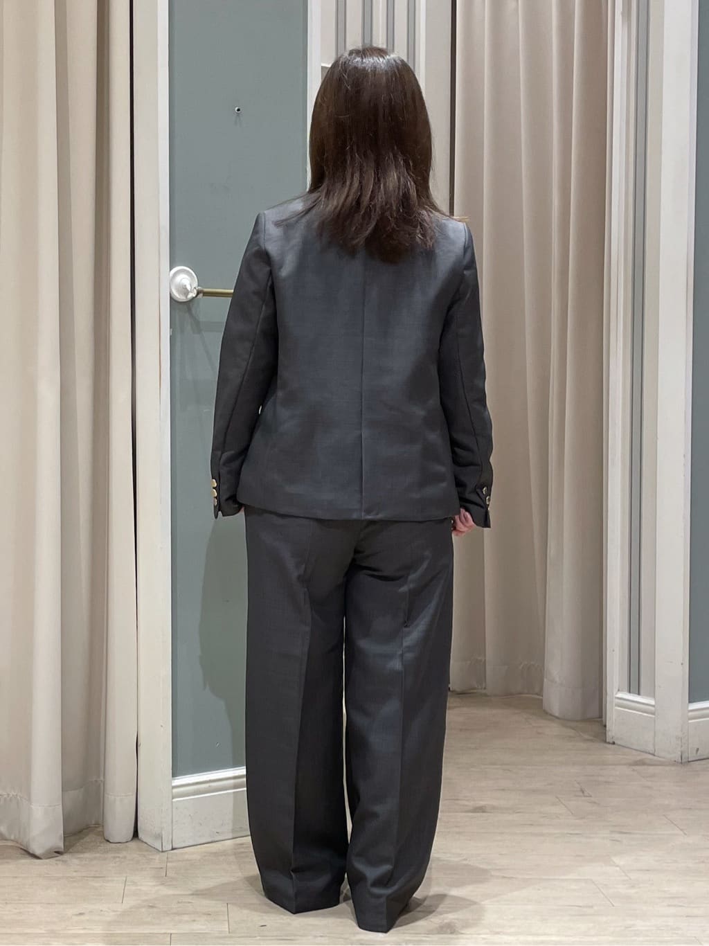 asaさんの「grove｜【カセット服】ダブルブレストテーラードジャケット」を使ったコーディネート