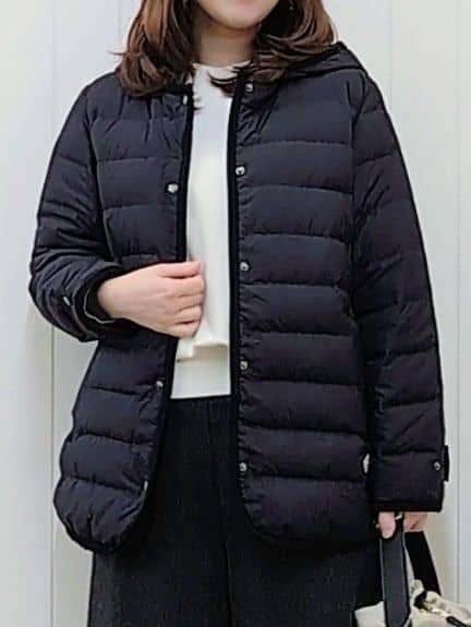 itoさんの「Dessin｜【撥水・2WAY】ミュラーダウンコートミドル丈」を使ったコーディネート