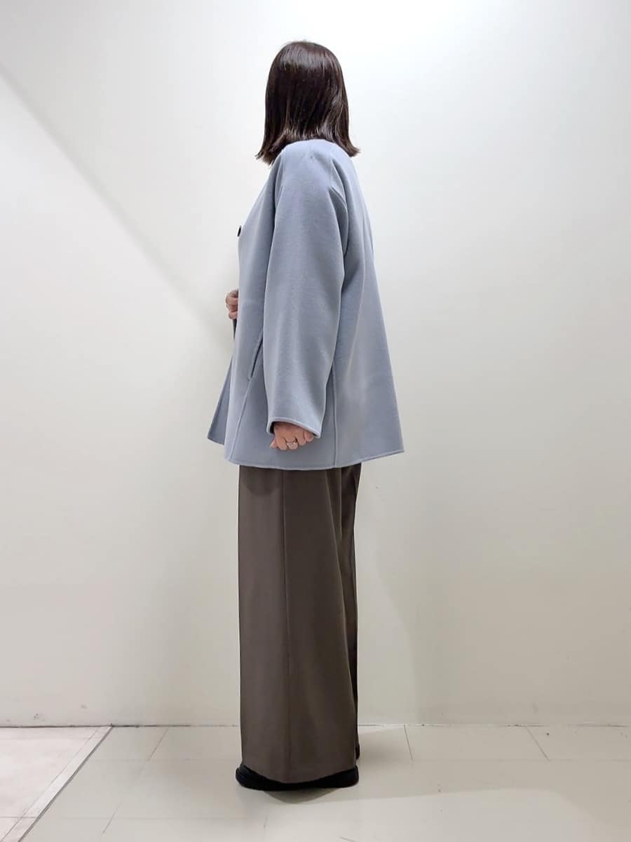 YUIさんの「UNTITLED｜【ミディ丈/軽やか】セミラグランリバー コート」を使ったコーディネート