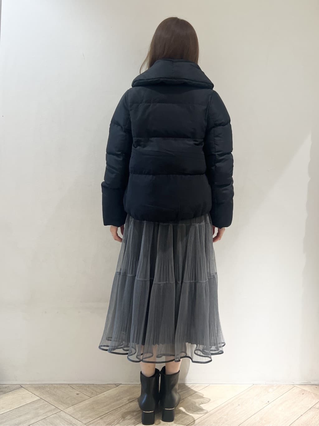nanaさんの「index｜KAWADAダウンショートコート【撥水／洗濯機OK／静電気防止裏地】《XS～LL》」を使ったコーディネート