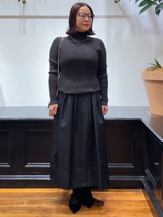 Asamiさんの「DRESSTERIOR｜キルテッドショルダーバッグ」を使ったコーディネート