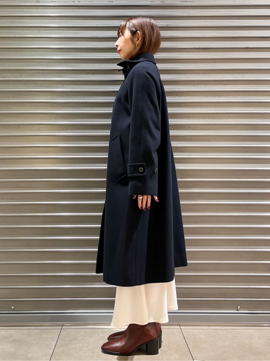 じゅんさんの「DRESSTERIOR｜スパンコール2WAY巾着バッグ」を使ったコーディネート