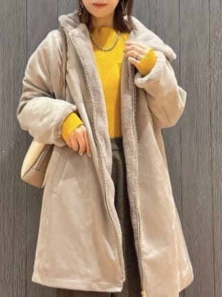 meiさんの「SHOO･LA･RUE｜【高レビュー】ウエストゴムで穿きやすい　ガウチョパンツ」を使ったコーディネート