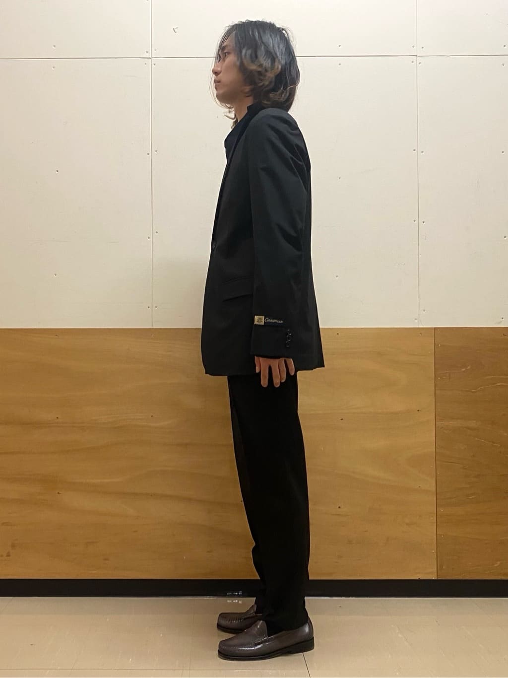 keyさんの「THE SHOP TK｜CARREMAN／キャリーマンTRジャケット【セットアップ可/洗濯機OK】」を使ったコーディネート