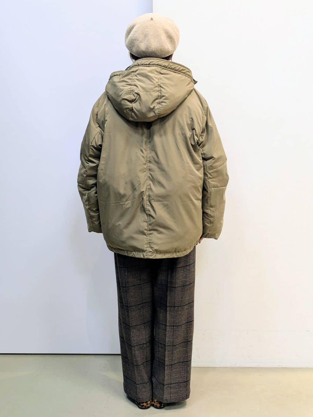 kotoさんの「THE SHOP TK｜【ぎゅっとされているような暖かさ】撥水中綿ブルゾン」を使ったコーディネート