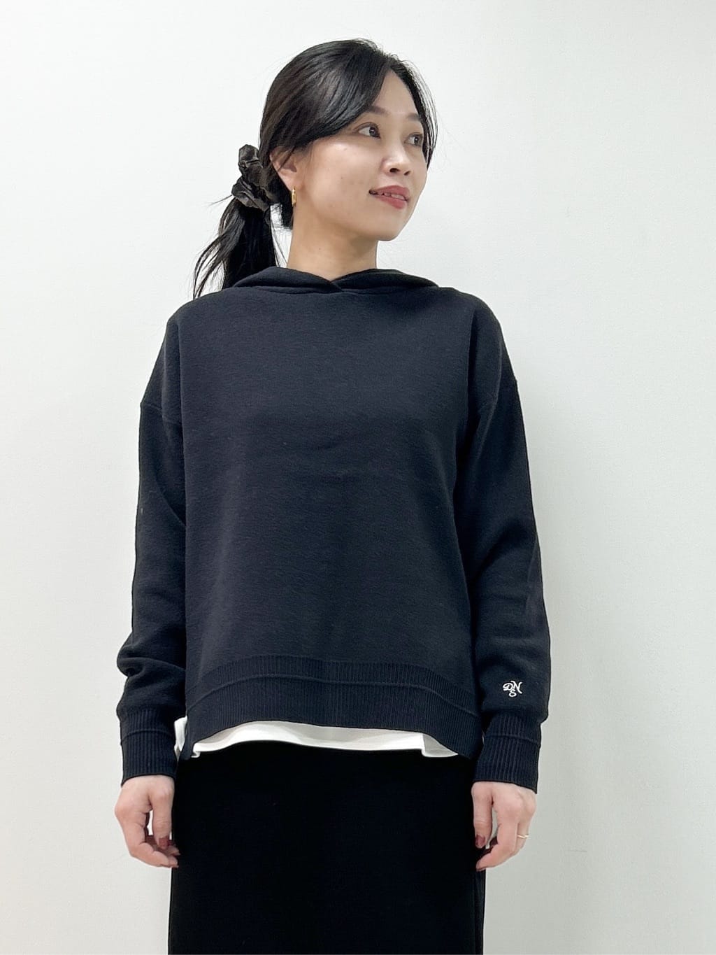 Kaiさんの「Dessin｜ウール混クルーネックコート」を使ったコーディネート