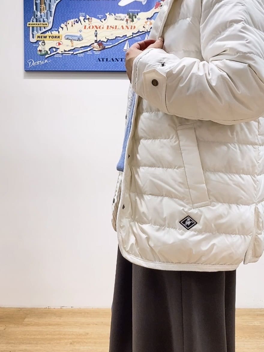 Hamaさんの「Dessin｜【撥水・2WAY】ミュラーダウンコートミドル丈」を使ったコーディネート