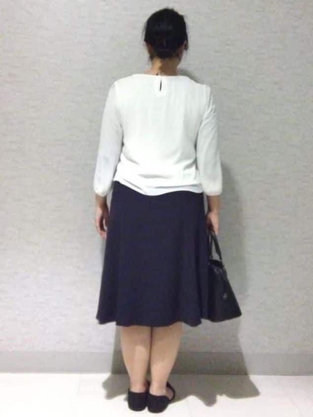sakoさんの「Reflect｜【SS-4Lサイズ】ピンタック&times;スカラレースブラウス」を使ったコーディネート