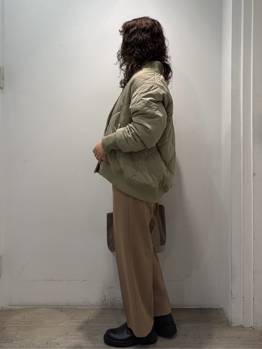 sumicaさんの「OPAQUE.CLIP｜《リバーシブル》キルティングブルゾン」を使ったコーディネート