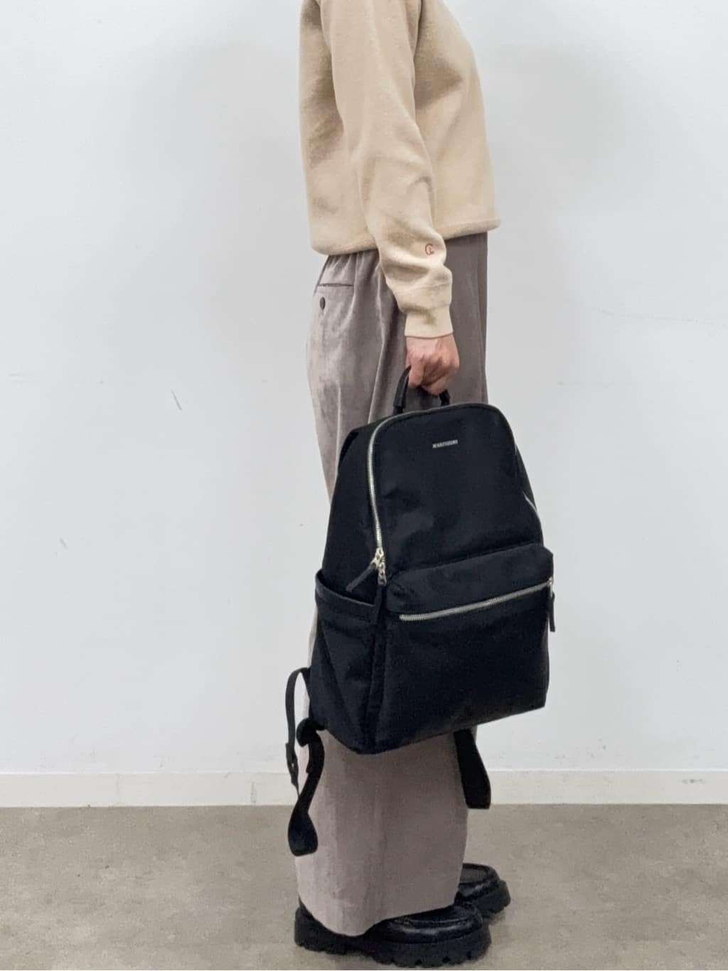 BUNさんの「DRESSTERIOR｜◆ウォッシャブル コットンカシミヤ混ニット」を使ったコーディネート