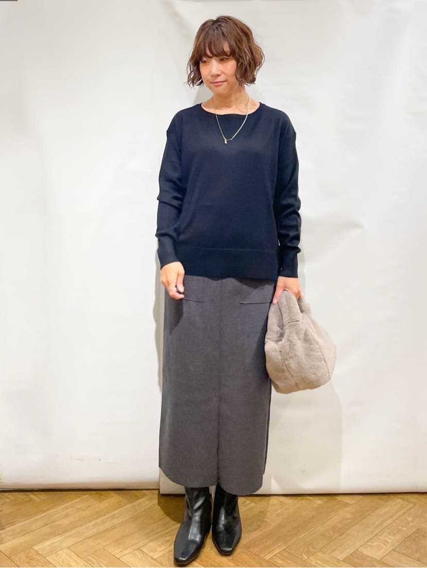 なかさんの「index｜KAWADAダウンショートコート【撥水／洗濯機OK／静電気防止裏地】《XS～LL》」を使ったコーディネート