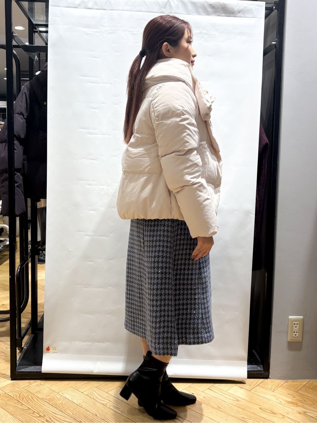 ふうかさんの「index｜KAWADAダウンショートコート【撥水／洗濯機OK／静電気防止裏地】《XS～LL》」を使ったコーディネート