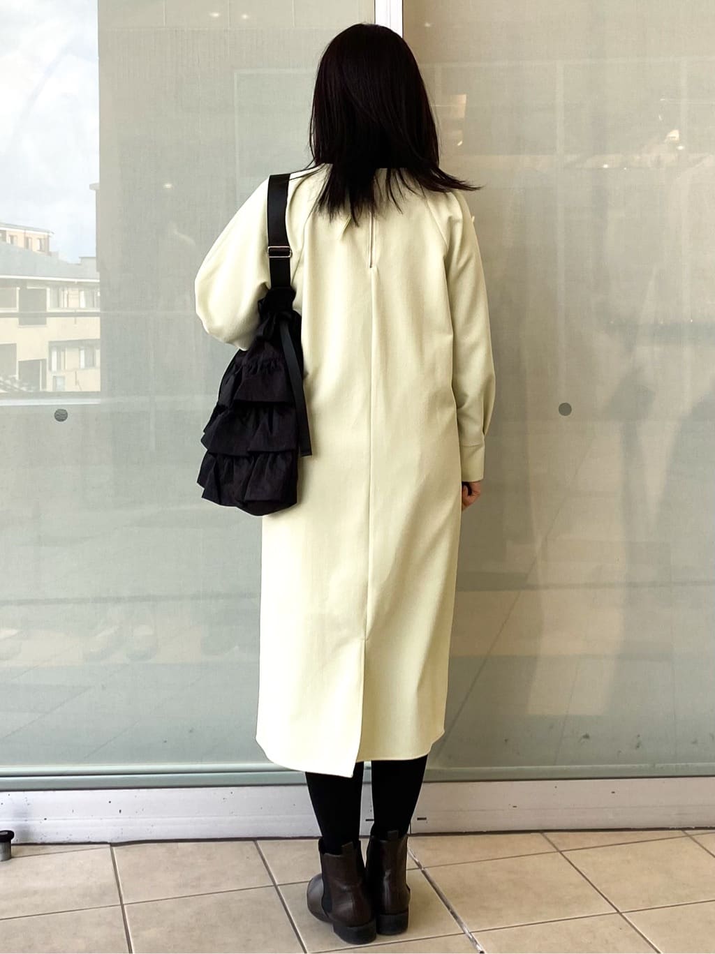 Jeanさんの「OPAQUE.CLIP｜タックデザインAラインワンピース【洗濯機OK】」を使ったコーディネート