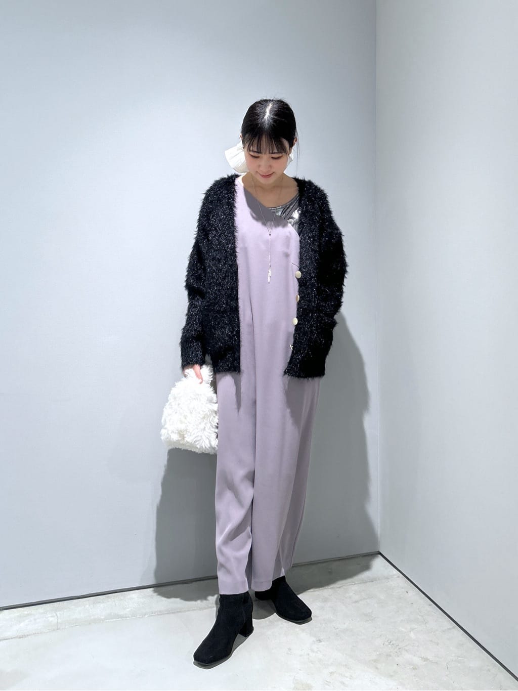 Renoさんの「INDIVI｜ワンショルダーワンピース」を使ったコーディネート