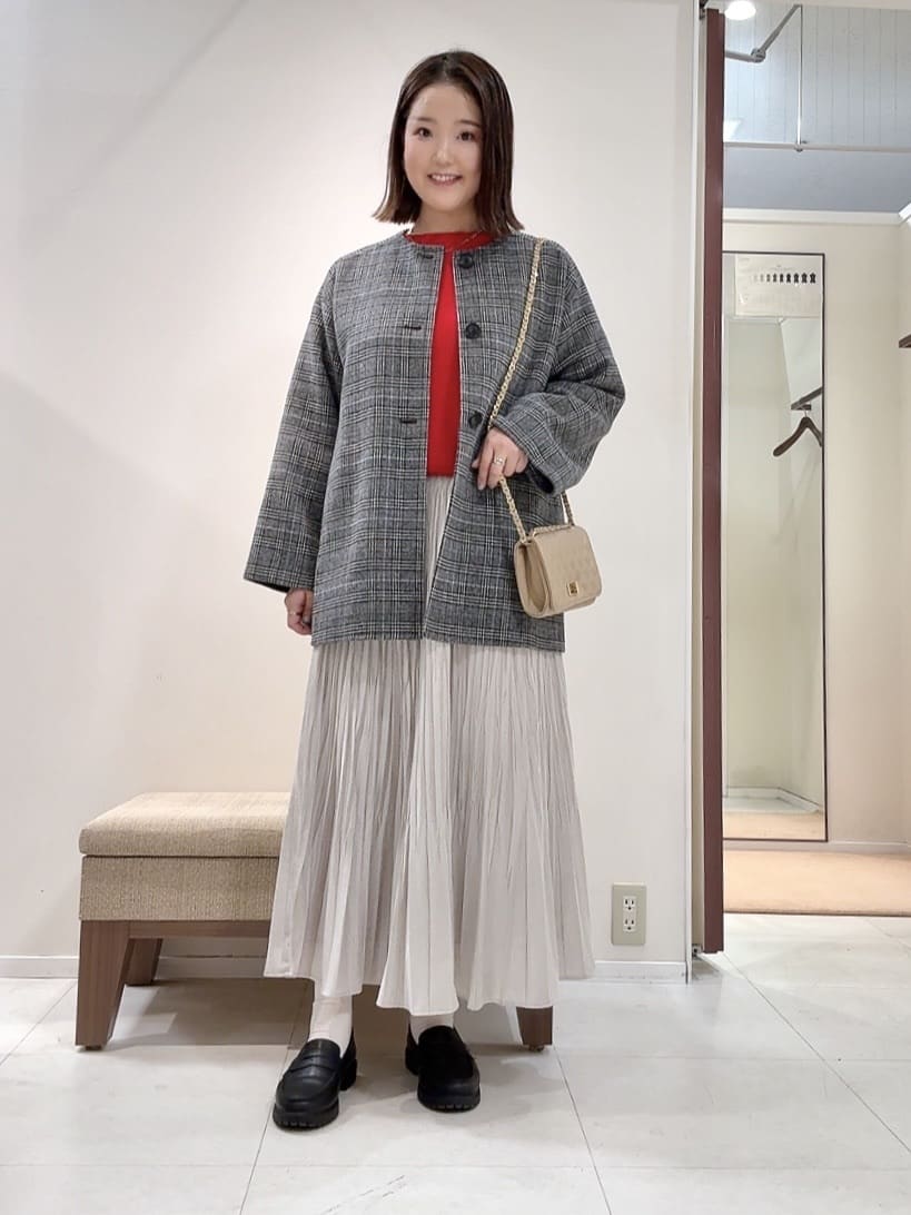 YUIさんの「UNTITLED｜【ミディ丈/軽やか】セミラグランリバー コート」を使ったコーディネート