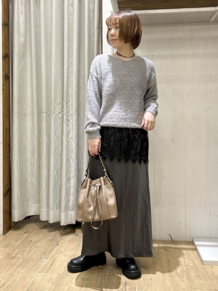 ga_riさんの「THE SHOP TK｜【ぎゅっとされているような暖かさ】撥水中綿ブルゾン」を使ったコーディネート