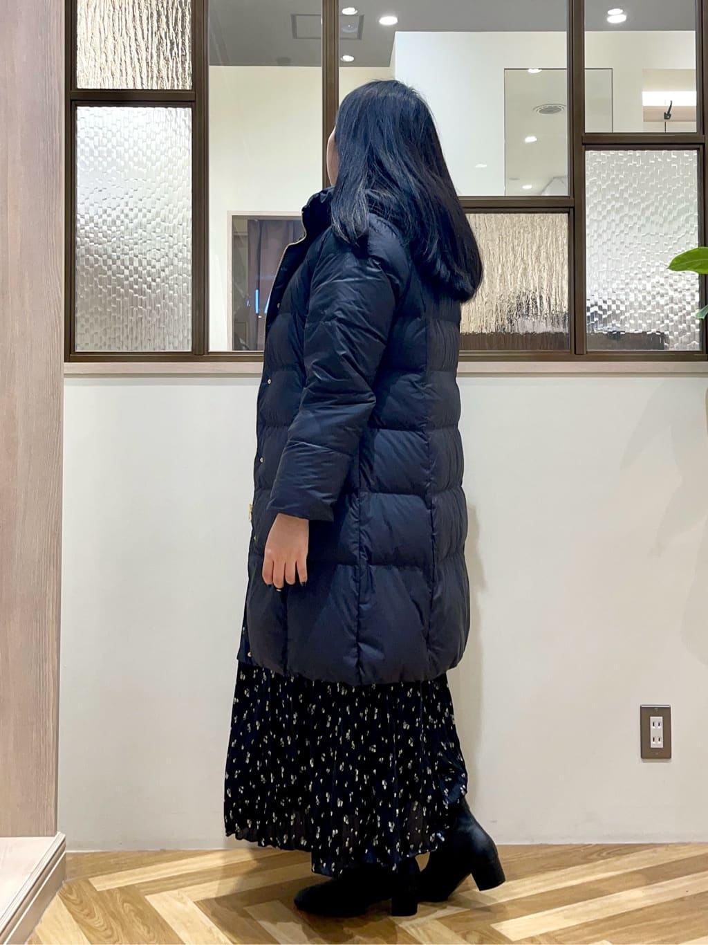 Reiさんの「grove｜【名品アウター/800FP・多機能】つつまれダウンロング」を使ったコーディネート