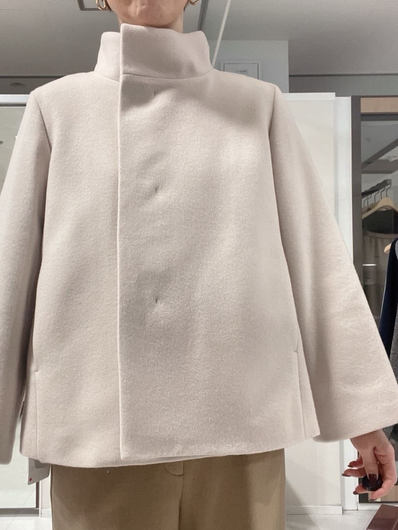 IWAMOさんの「UNTITLED｜【重ね着もおすすめ/洗える】ウールカシミヤ クルーネックニット」を使ったコーディネート