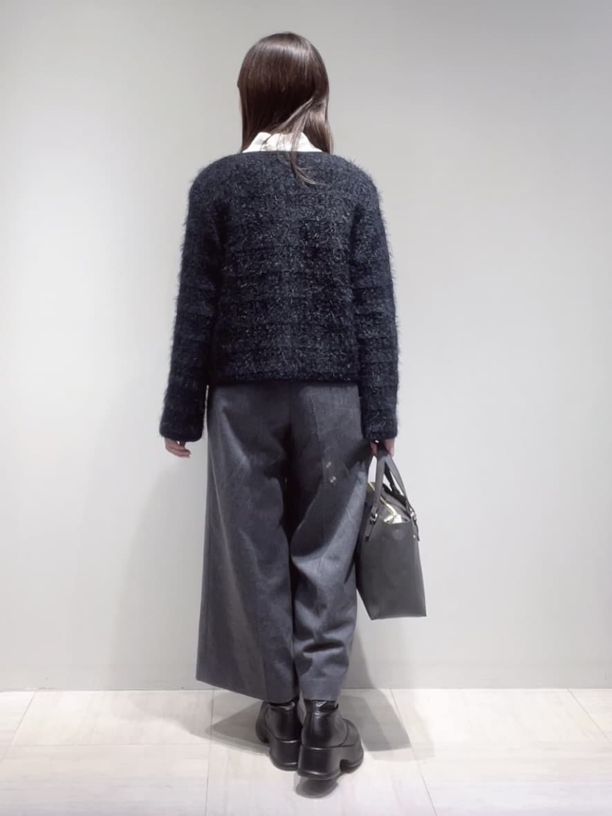 yukaさんの「Reflect｜【レイヤードに◎】ボウタイブラウス」を使ったコーディネート