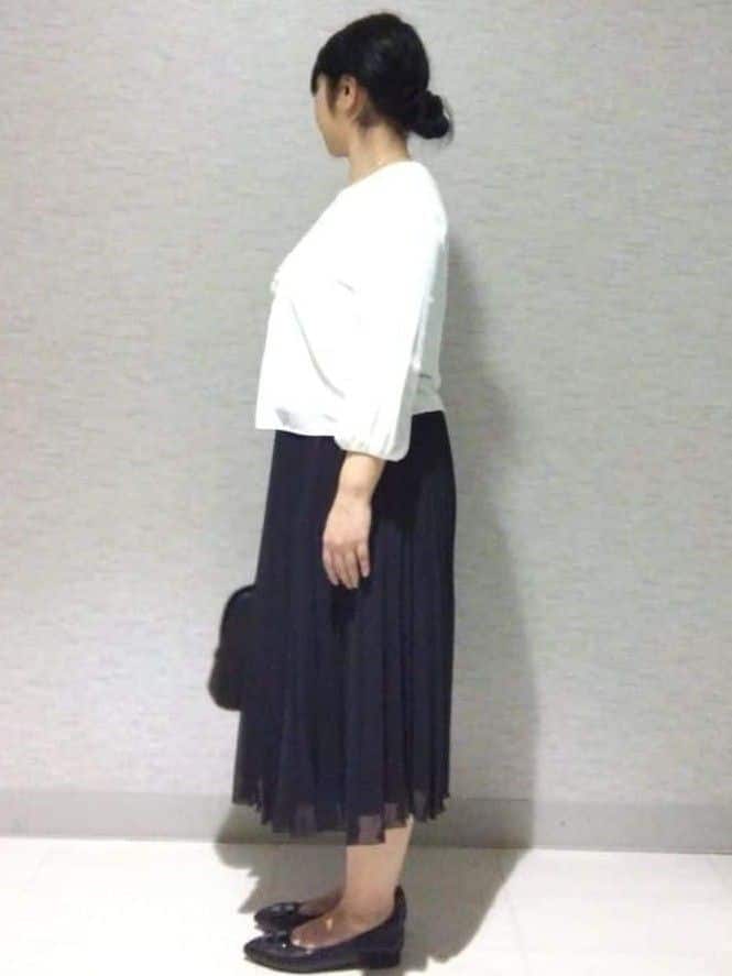 sakoさんの「Reflect｜【SS-4Lサイズ／フォーマル／セットアップ可】ツイードジャケット」を使ったコーディネート