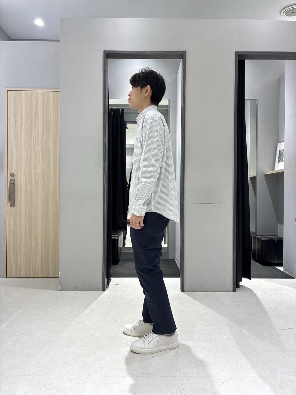 わいずみさんの「TAKEO KIKUCHI｜カシミヤブレンド ビーバー調チェスターコート」を使ったコーディネート