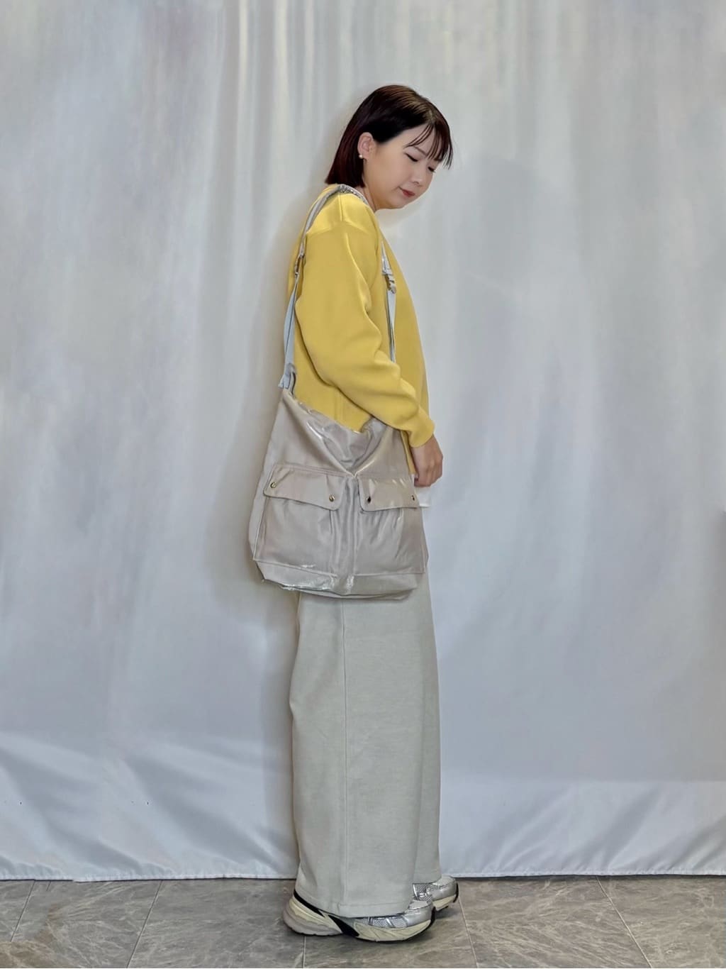 ネリさんの「SHOO･LA･RUE｜【高レビュー/洗濯機可/S-LL】さらに軽くなった スポンディッシュ裾フェイクトップス」を使ったコーディネート