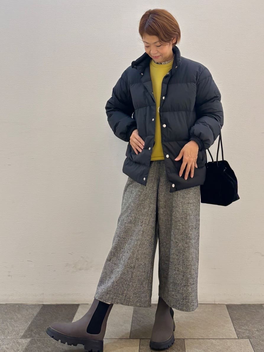 Haruさんの「Dessin｜【洗える】裏起毛ロゴスウェット」を使ったコーディネート