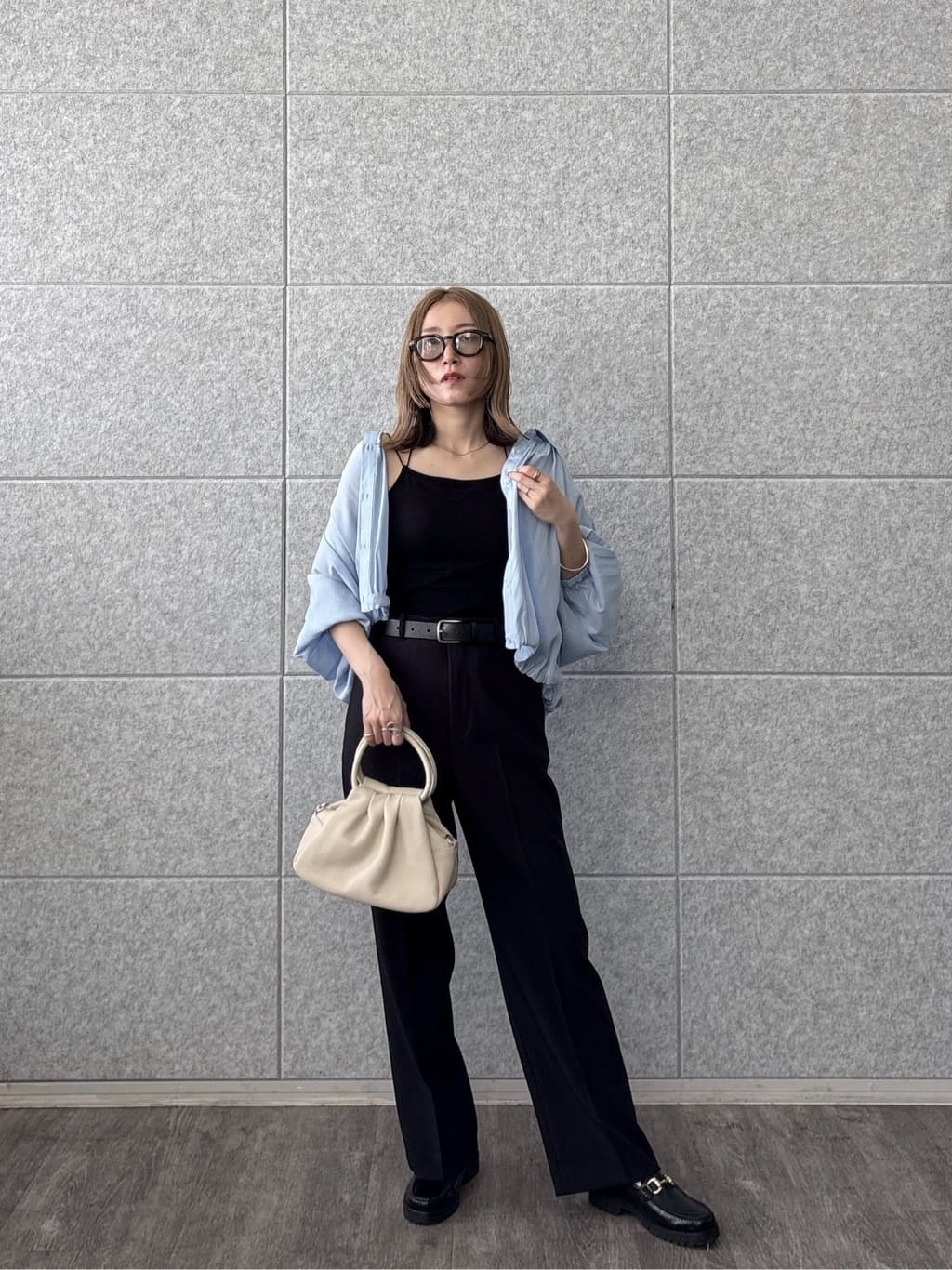 kotakiさんの「INDIVI｜バルーンシアーブラウス【接触冷感】」を使ったコーディネート