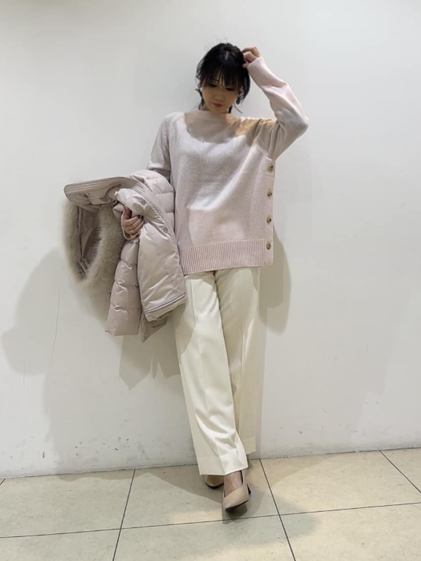 watanabeさんの「UNTITLED｜【はっ水機能/フード取り外し可】ミディダウンコート」を使ったコーディネート