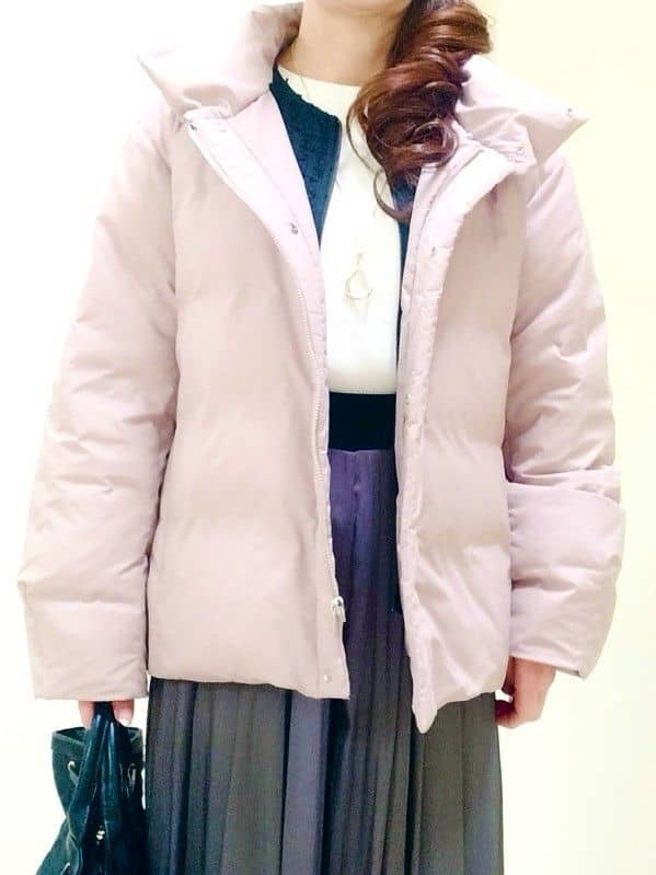 花さんの「Reflect｜【すっきりシルエット】ショート丈ダウンコート」を使ったコーディネート