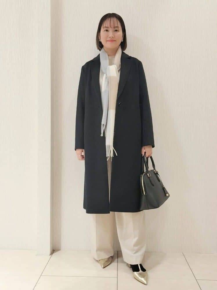 naokoさんの「UNTITLED｜【スタイリッシュ／オンオフ兼用】ウールチェスターコート」を使ったコーディネート