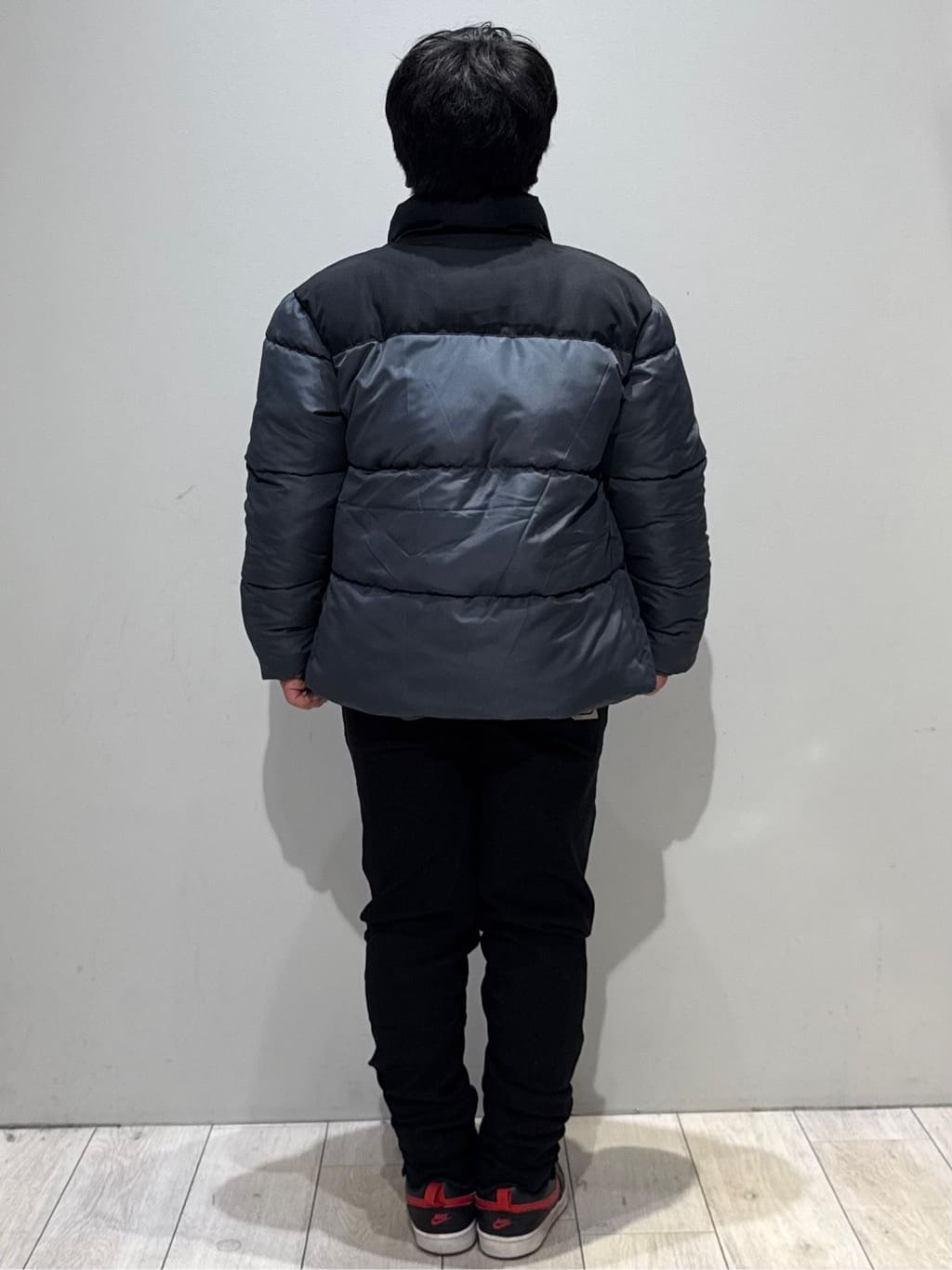 kuboさんの「THE SHOP TK｜【110-160】スタンドネック中綿ブルゾン」を使ったコーディネート