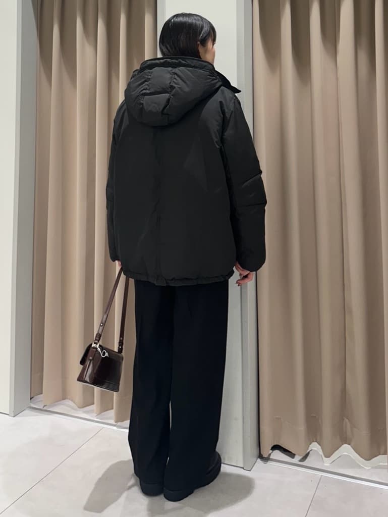 cottonさんの「THE SHOP TK｜【ぎゅっとされているような暖かさ】撥水中綿ブルゾン」を使ったコーディネート