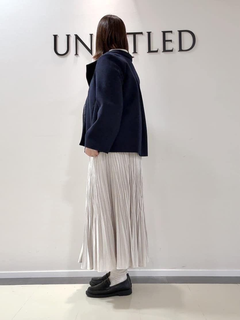 YUIさんの「UNTITLED｜【着回しが効く／オンオフアウター】ウールショートコート」を使ったコーディネート
