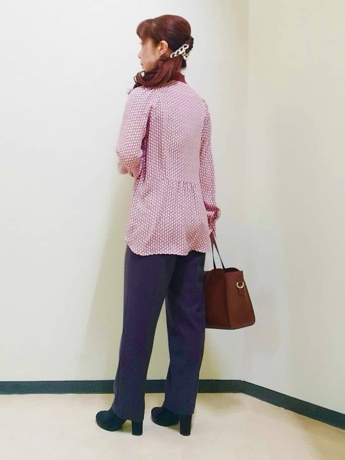 花さんの「Reflect｜【ちくちくしない／アンサンブル可／通勤におすすめ◎】オフボディ着流しカーディガン」を使ったコーディネート