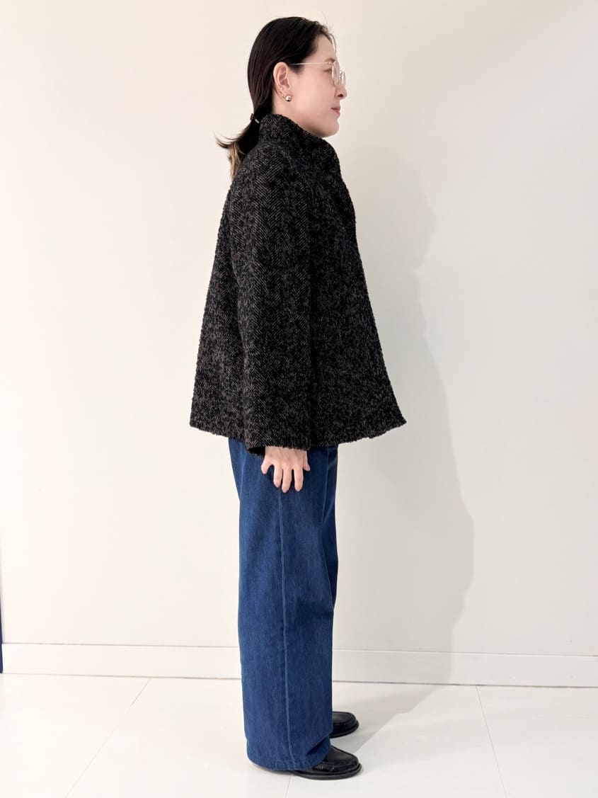 サオリさんの「UNTITLED｜【セットアップ可/ゆったり】ウール混ラメニット」を使ったコーディネート