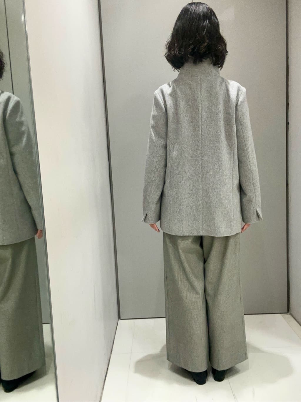 Kouさんの「Reflect｜【SS-4Lサイズ／衿が顔に当たらない◎】スタンドネックミドルコート」を使ったコーディネート