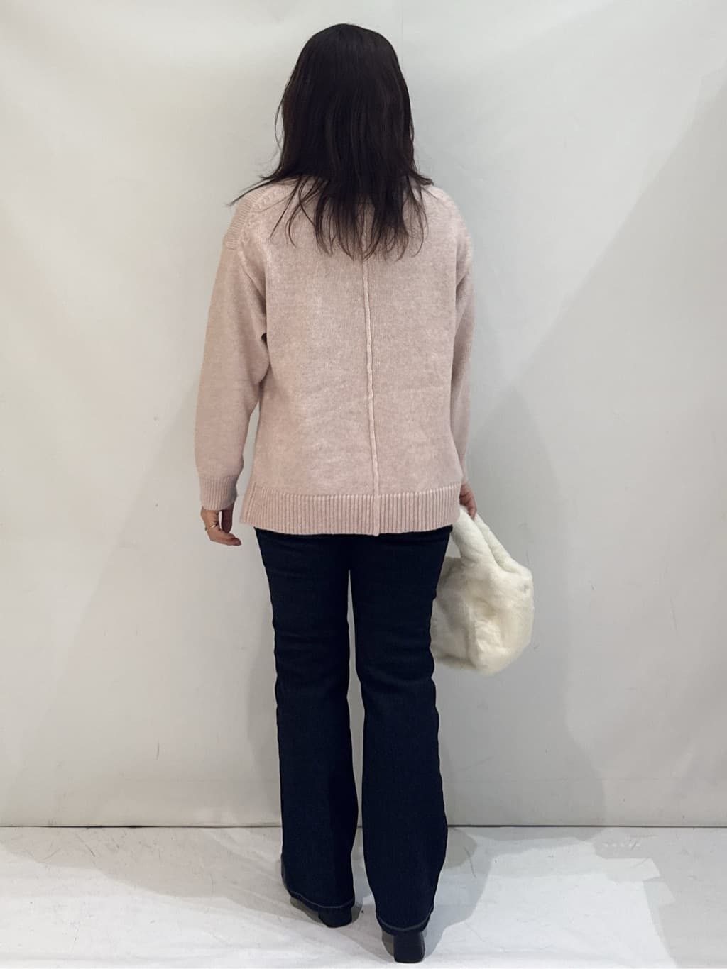 nakkoさんの「OPAQUE.CLIP｜ストレッチセミフレアデニム【洗濯機洗い可】《SS～LL》」を使ったコーディネート