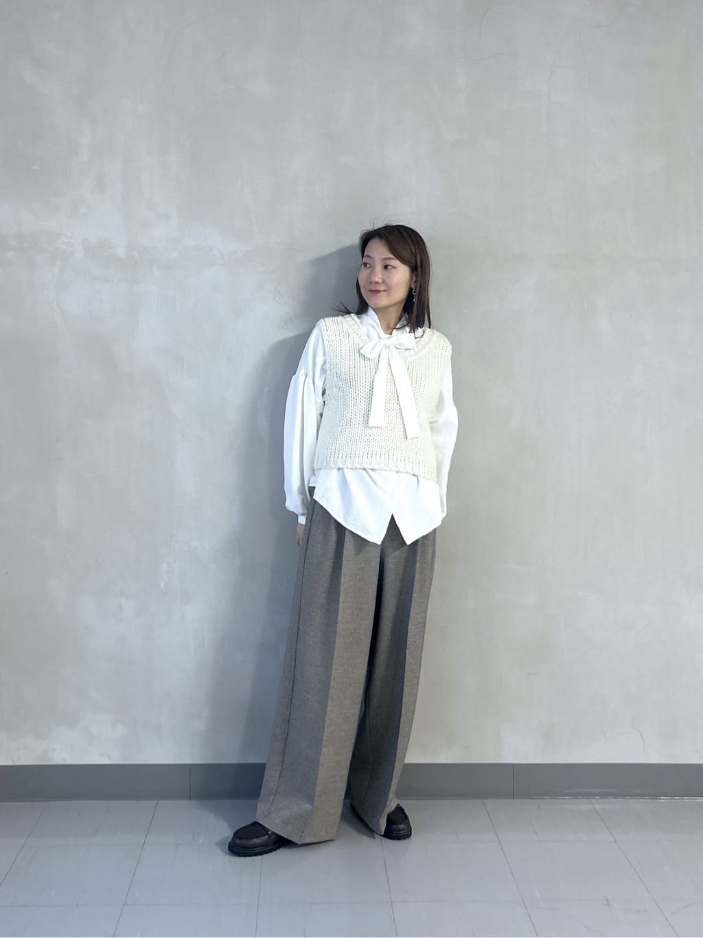 takaさんの「INDIVI｜【再入荷】ビッグポケット中綿フォルムコート」を使ったコーディネート