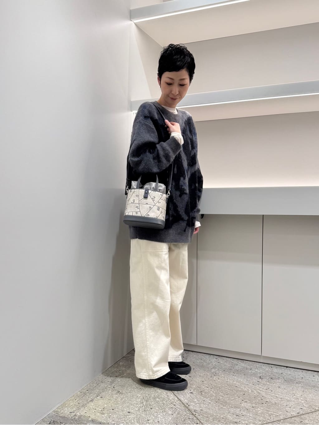 Kさんの「HIROKO HAYASHI｜SCIENZA（シェンツァ）2wayショルダーバッグ」を使ったコーディネート