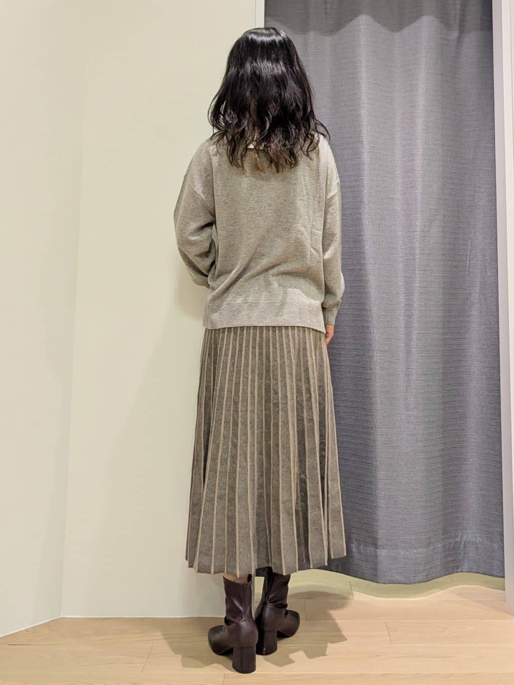 miiさんの「INDIVI｜【A4サイズ対応】ワンショルダートートバッグ」を使ったコーディネート