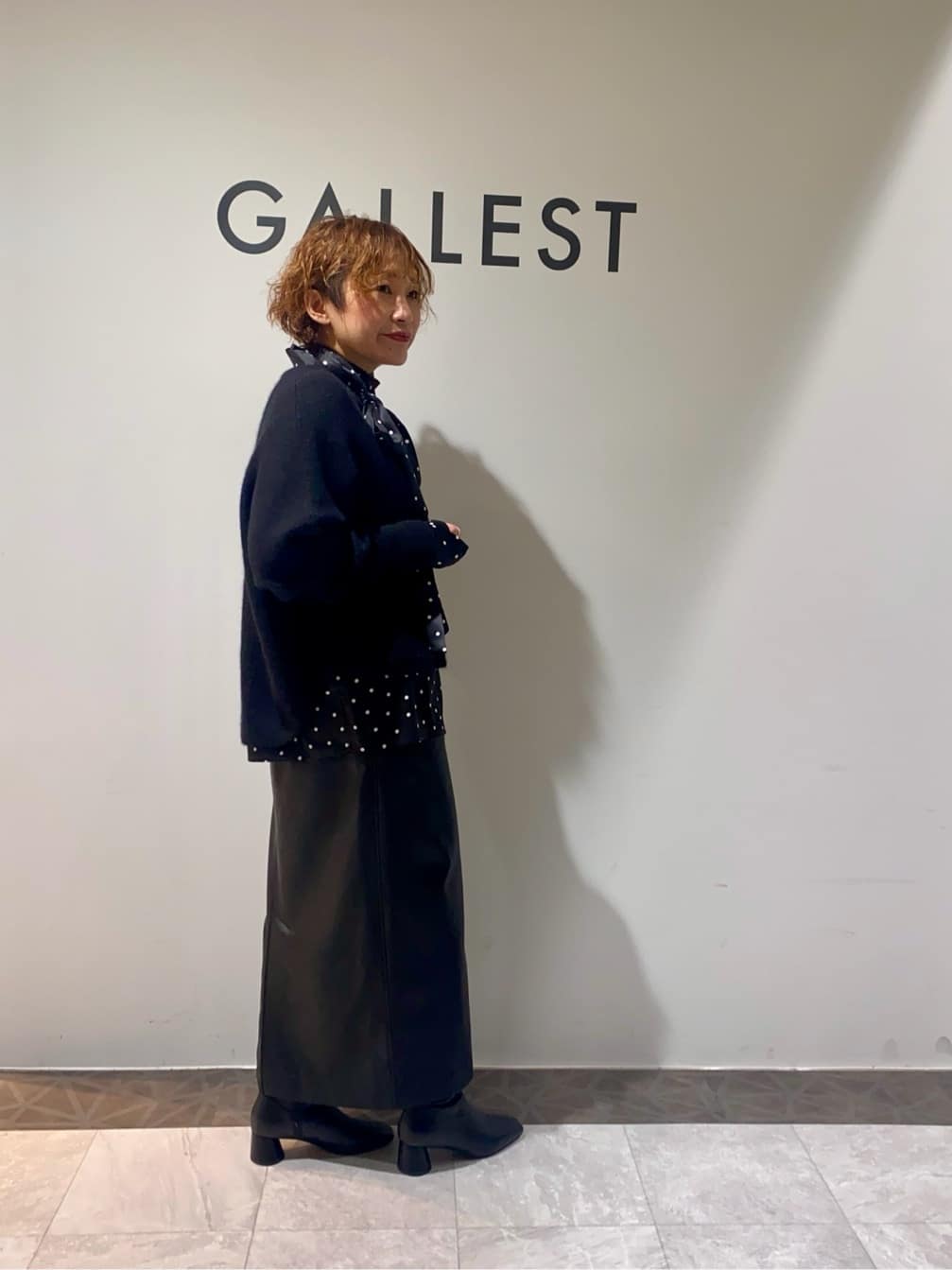 mari_831さんの「INDIVI｜【洗える】ヘアリーフォルムニット」を使ったコーディネート