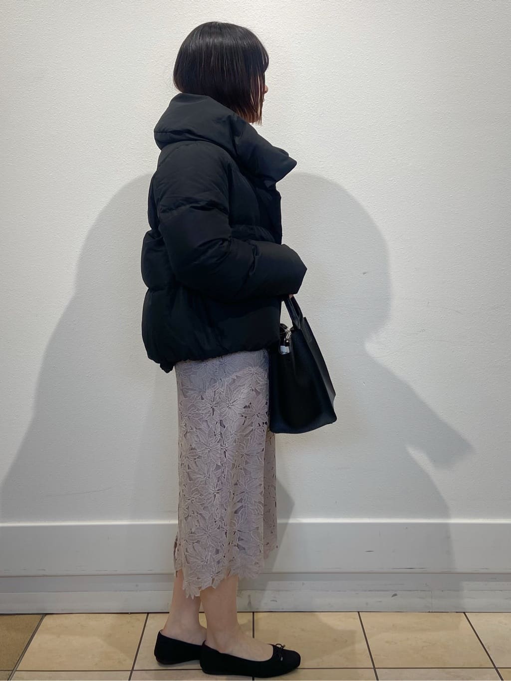 kimiさんの「index｜KAWADAダウンショートコート【撥水／洗濯機OK／静電気防止裏地】《XS～LL》」を使ったコーディネート
