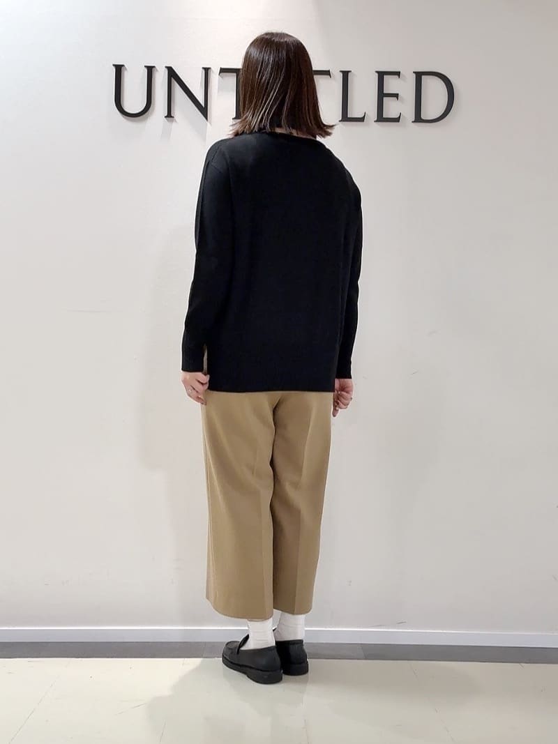 YUIさんの「UNTITLED｜【エレガント／ミディアウター】ミックスヘリンボンコート」を使ったコーディネート