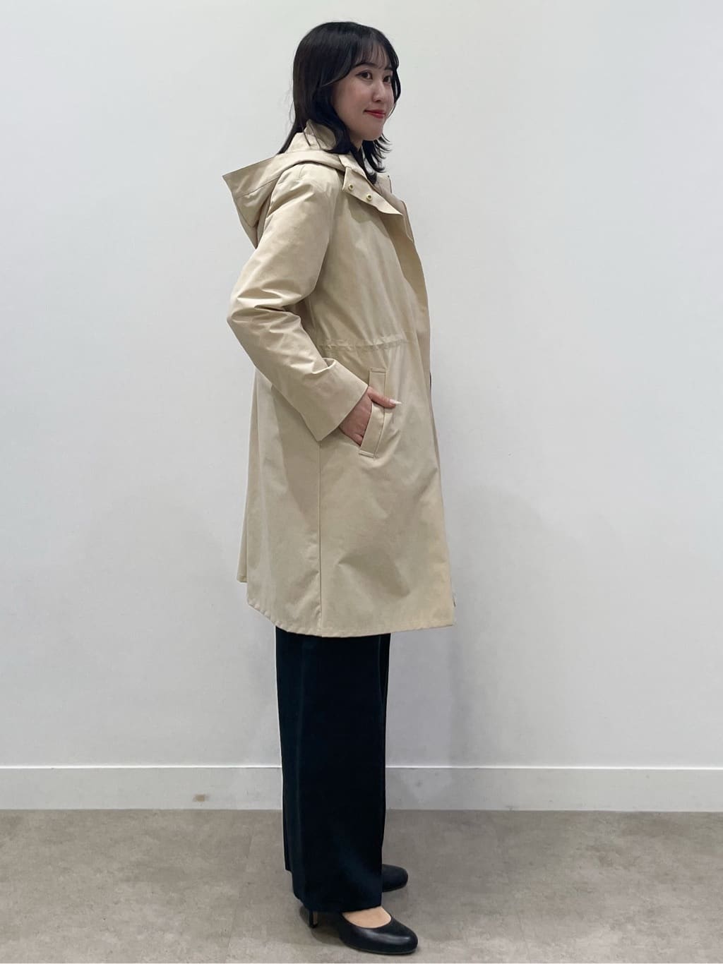 yukariさんの「Reflect｜【中綿ライナー付き】ライナー付きフーデッドロングコート」を使ったコーディネート