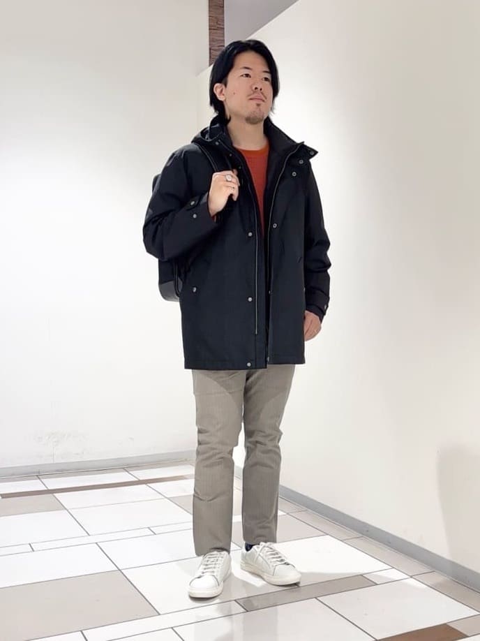 及川さんの「TAKEO KIKUCHI｜【3WAY】グレンチェック ダウンライナー ブルゾン」を使ったコーディネート