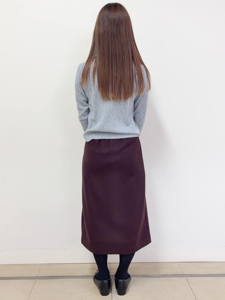 ハルさんの「Reflect｜【選べる5色／アンサンブル可】プチハイネックリブニット」を使ったコーディネート