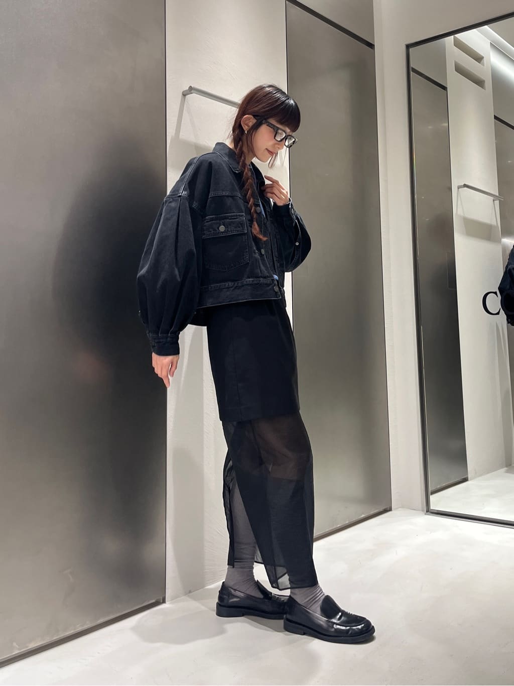 Rielさんの「CODE A｜dual form vest knit」を使ったコーディネート
