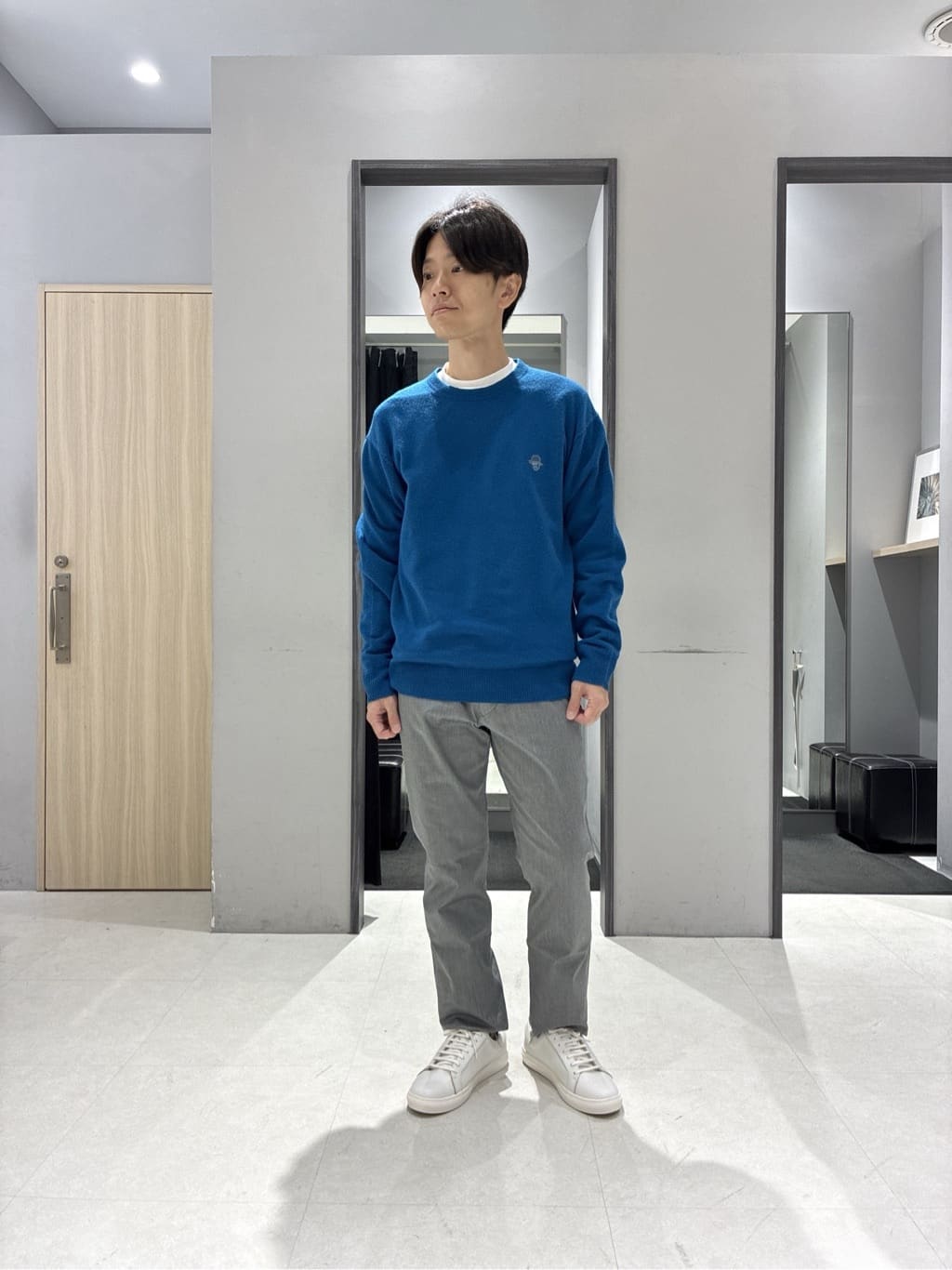 わいずみさんの「TAKEO KIKUCHI｜【None Of Stress】ストレッチ ダウンブルゾン」を使ったコーディネート